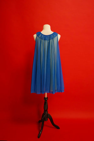 True Blue Babydoll Dress