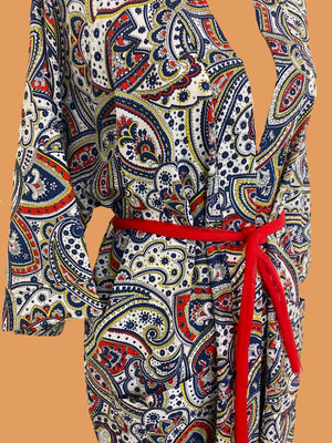 Vintage Paisley Kimono