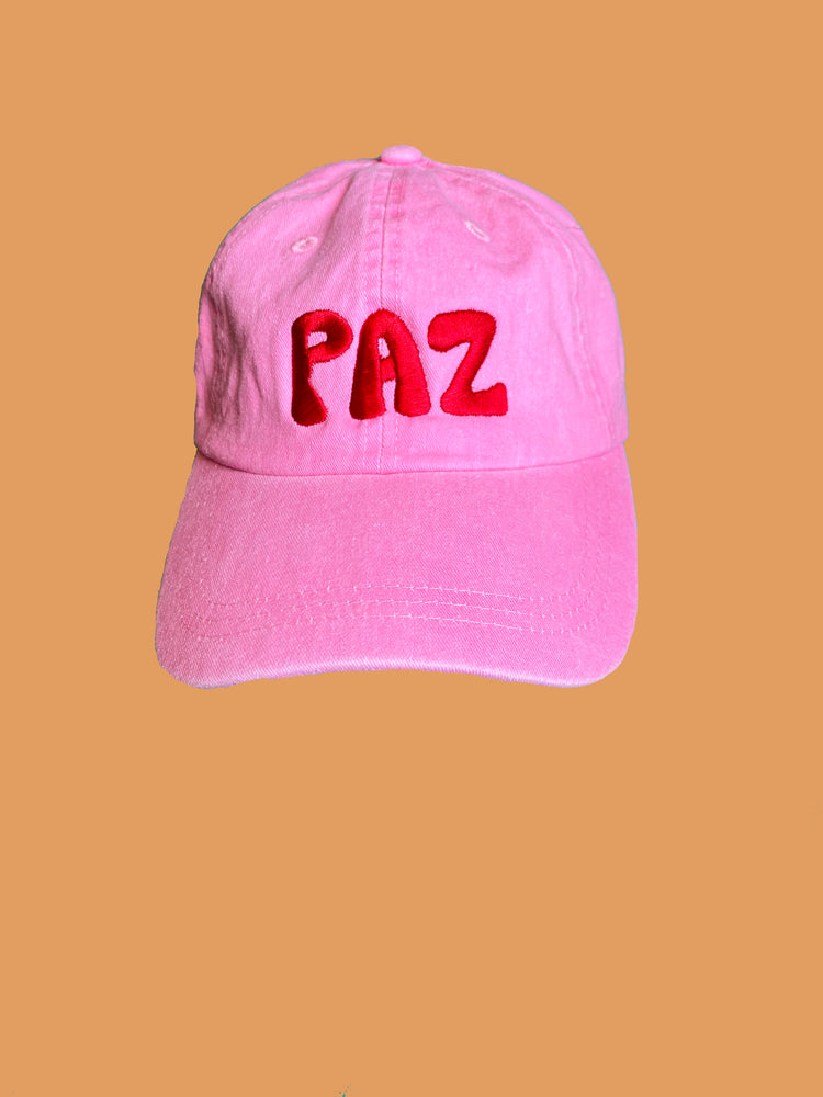 Love and Paz Pastel Pink Cap