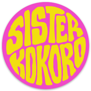 SK Pink & Yellow Sticker
